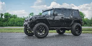 Jeep Wrangler with XF Off-Road XF-211